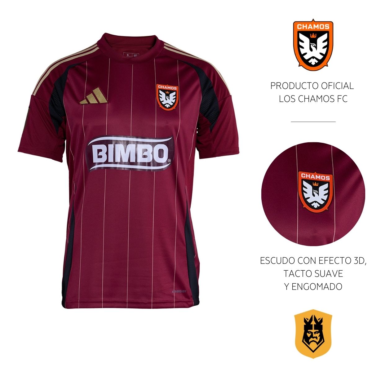Jersey Oficial Los Chamos FC Kings League Américas 2025 Adulto